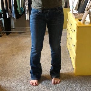 Miss Me Boot Cut Denim size 30 Fleur-de-lis Pocket